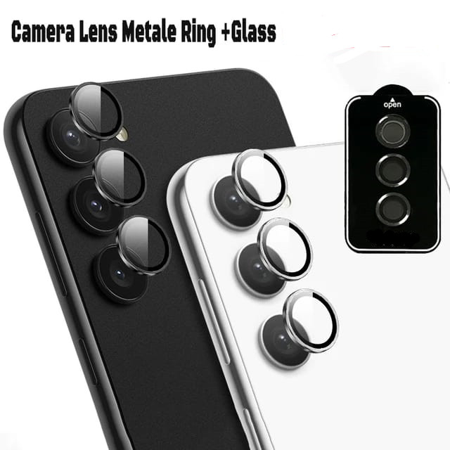 SAMSUNG S23 FE M15 A16 A55 A35 A25 A15 A14 A24 A34 A54 5G 4G Eagle Eye Camera Ring Tempered Glass Kamera