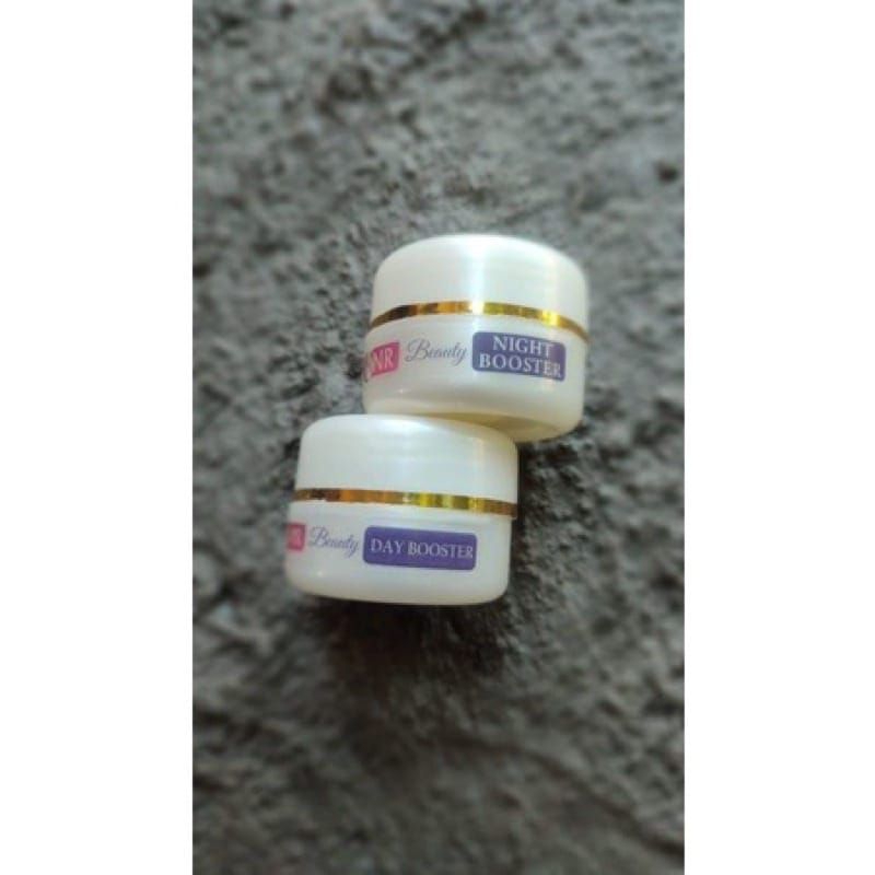 PAKET CREAM DAY & NIGHT BOOSTER/CREAM PEMUTIH WAJAH BH NR BEAUTY CARE