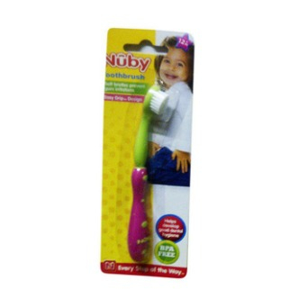 NUBY Toodler Toothbrush Soft Bristles 12m+