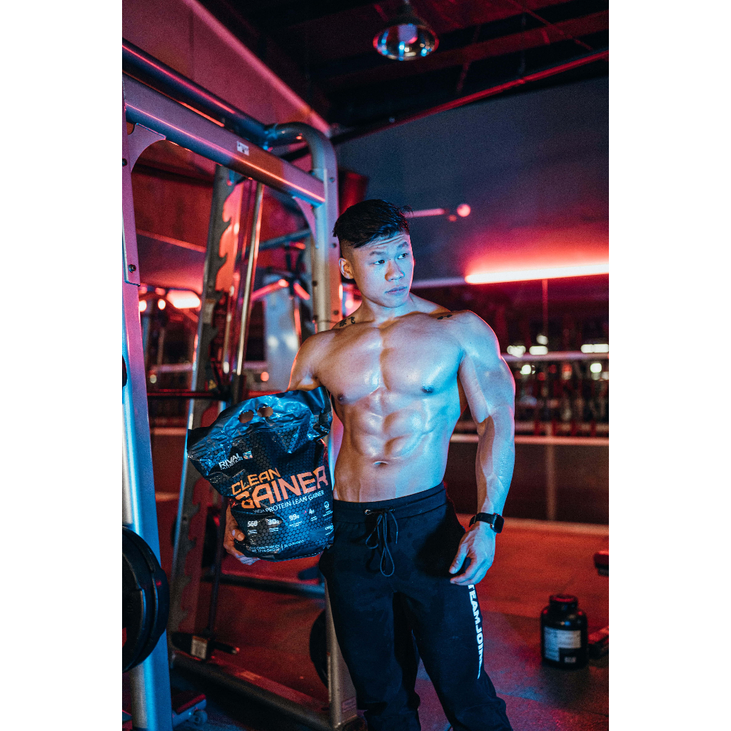 Mass Gainer Rival Nutrition Clean Gainer 12 lbs High Protein Gain 12Lbs