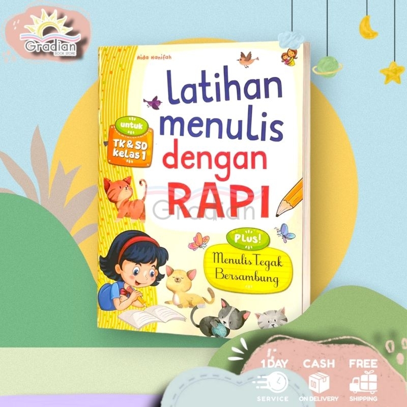 Buku Latihan Menulis Dengan Rapi / Buku Latihan Menulis Anak