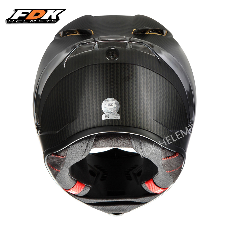 FDK Helm Full Face Matt Black Pista Model Motor Helm Tersedia Untuk Pria Dan Wanita Bisa Cod