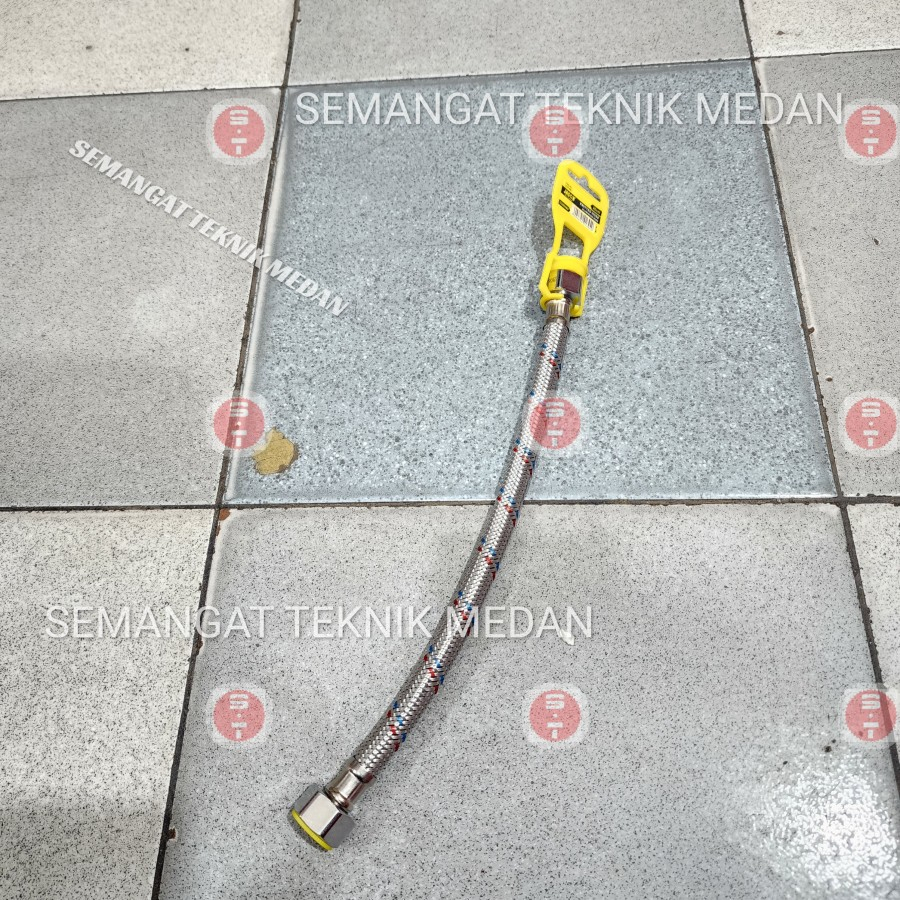SELANG FLEXIBLE FLEXIBEL HOSE CLOSET WASTAFEL 1/2" 30CM 30 CM JASON