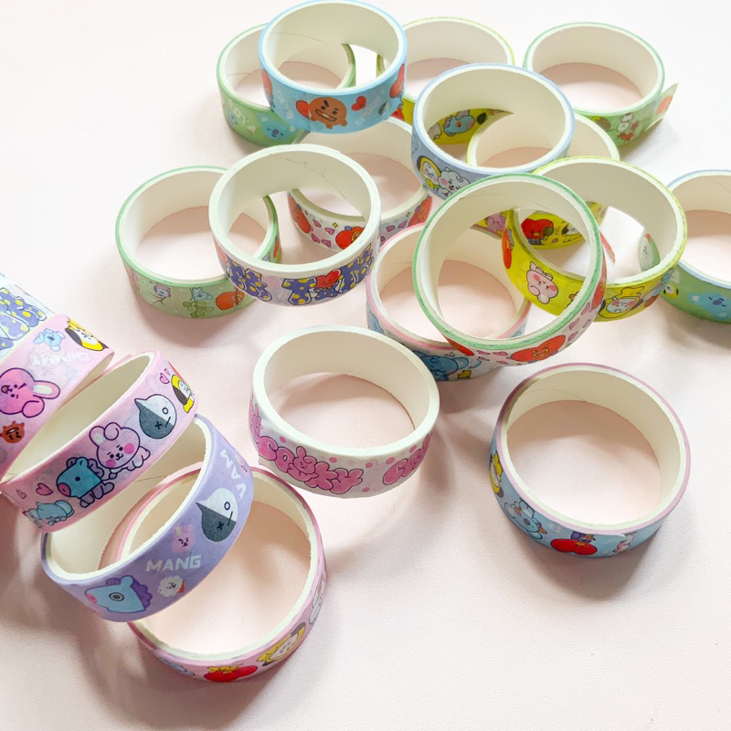 

Washi Tape BT21 Random Lucu