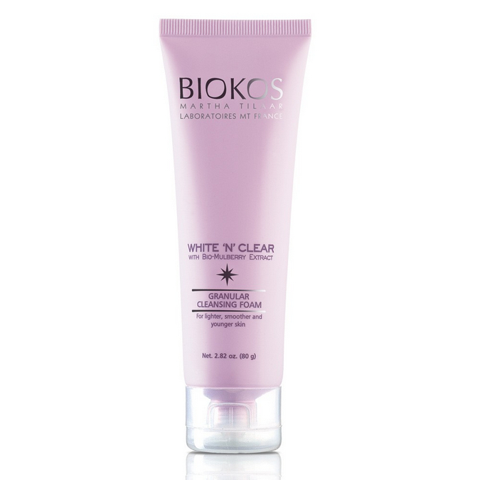 BIOKOS WHITE N' CLEAR FACIAL FOAM | ❤ jselectiv ❤ | facial foam BIOKOS