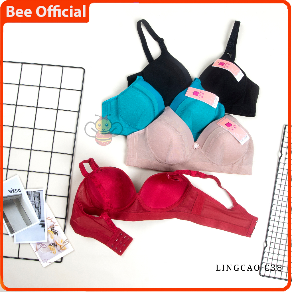 BEE - Bh Lingcao Original / Bh Busa Cup C Pakaian Dalam Wanita Lingcao C38