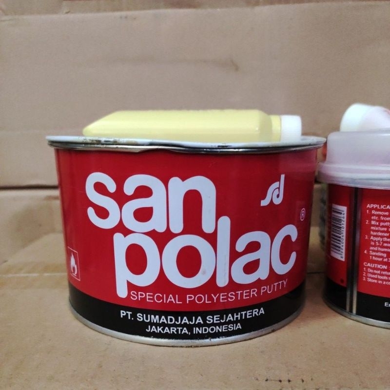 Dempul San Polac Special Polyester Putty 1kg