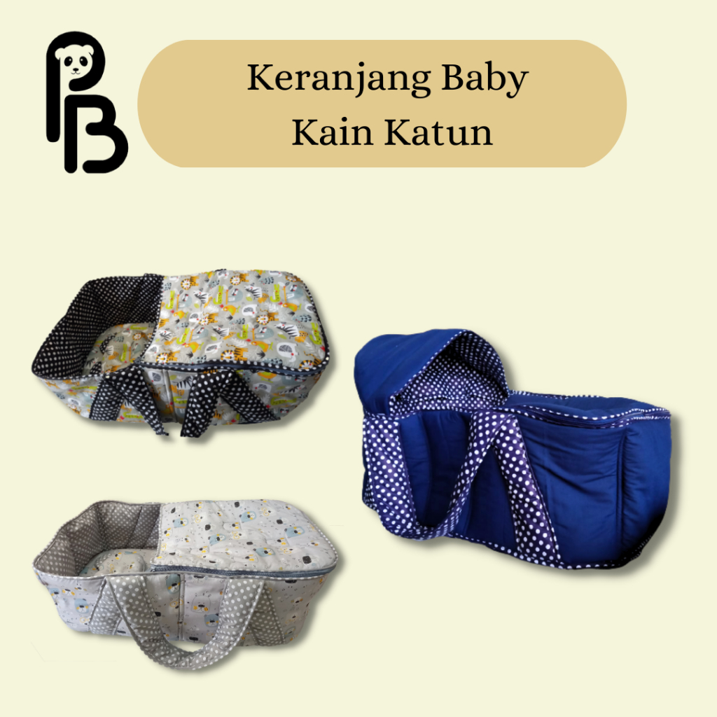 Precious Baby | Keranjang Jinjing Bayi | Carry Cot [Pre Order 3 Hari Kerja]