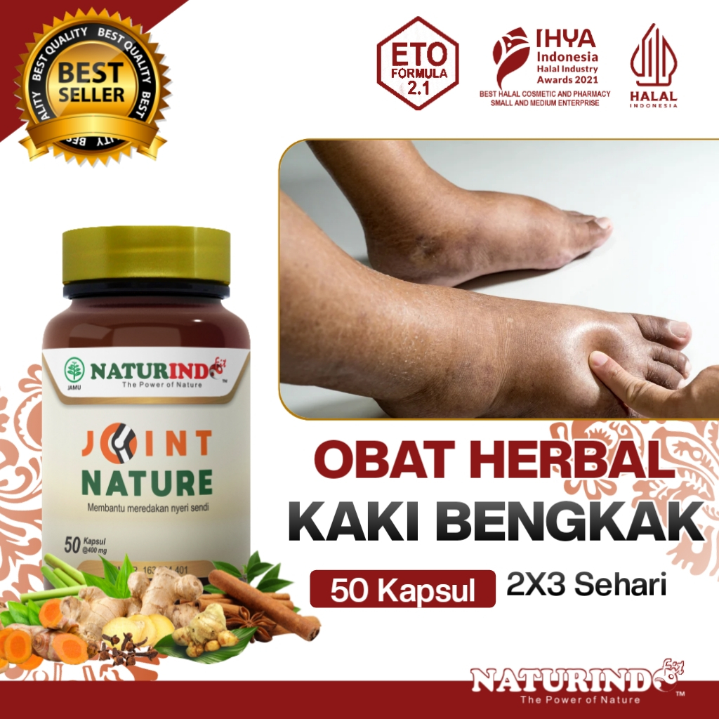 Joint Nature Obat Herbal Khusus Untuk Mengobati Kaki Bengkak Akibat Benturan Karena Jatuh Pembengkak