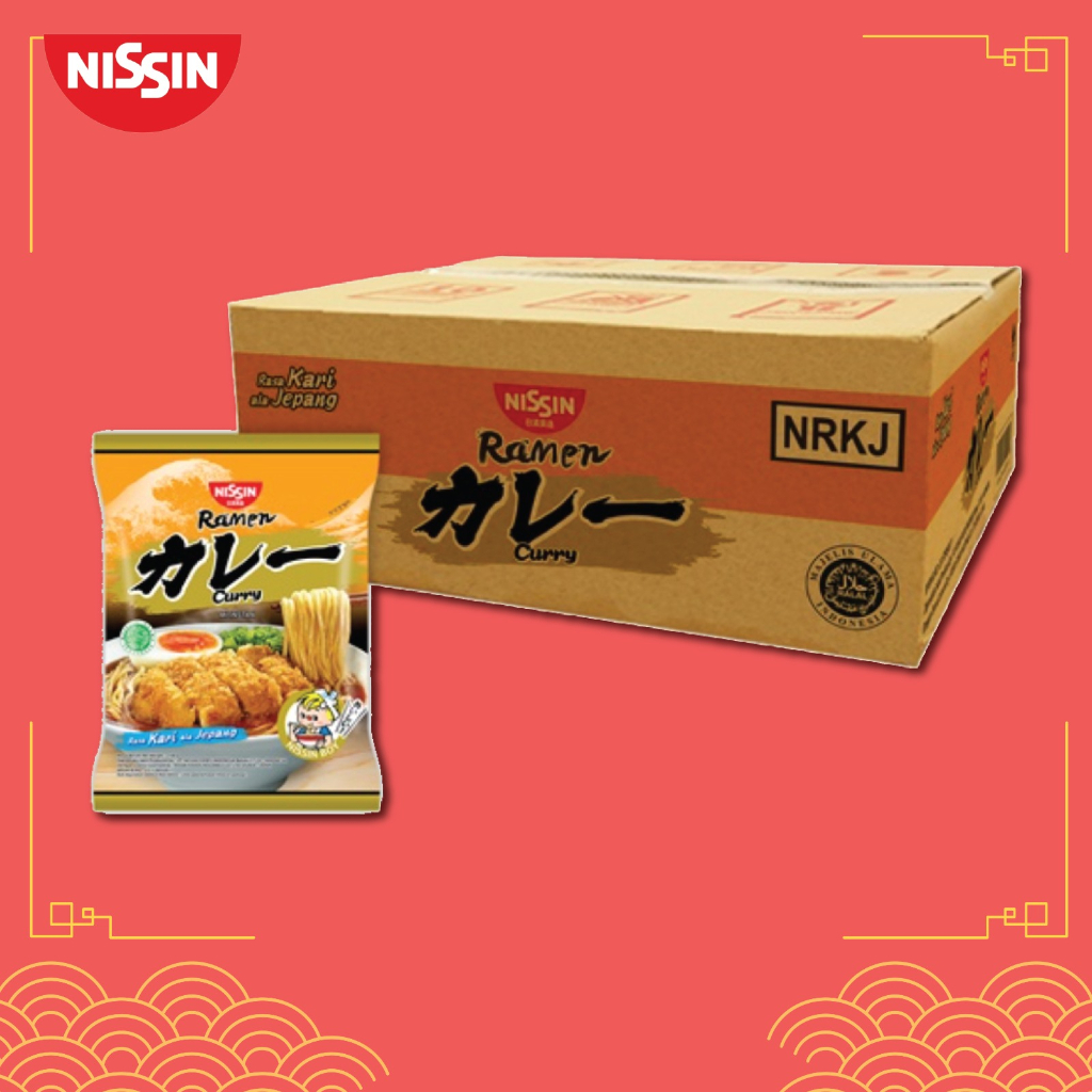 

Nissin Ramen Curry - Kari 100gr - 1 Karton (30 pcs)