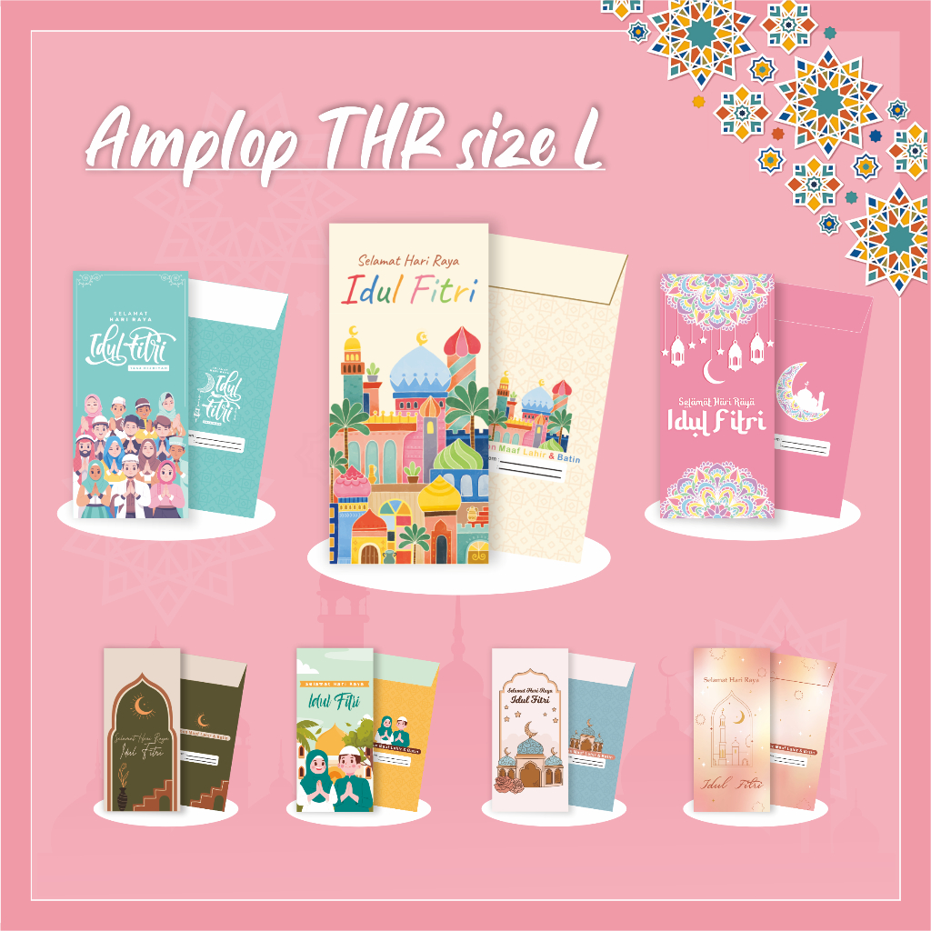 

PROMO!! Amplop Lebaran isi 16pcs. Bebas pilih motif