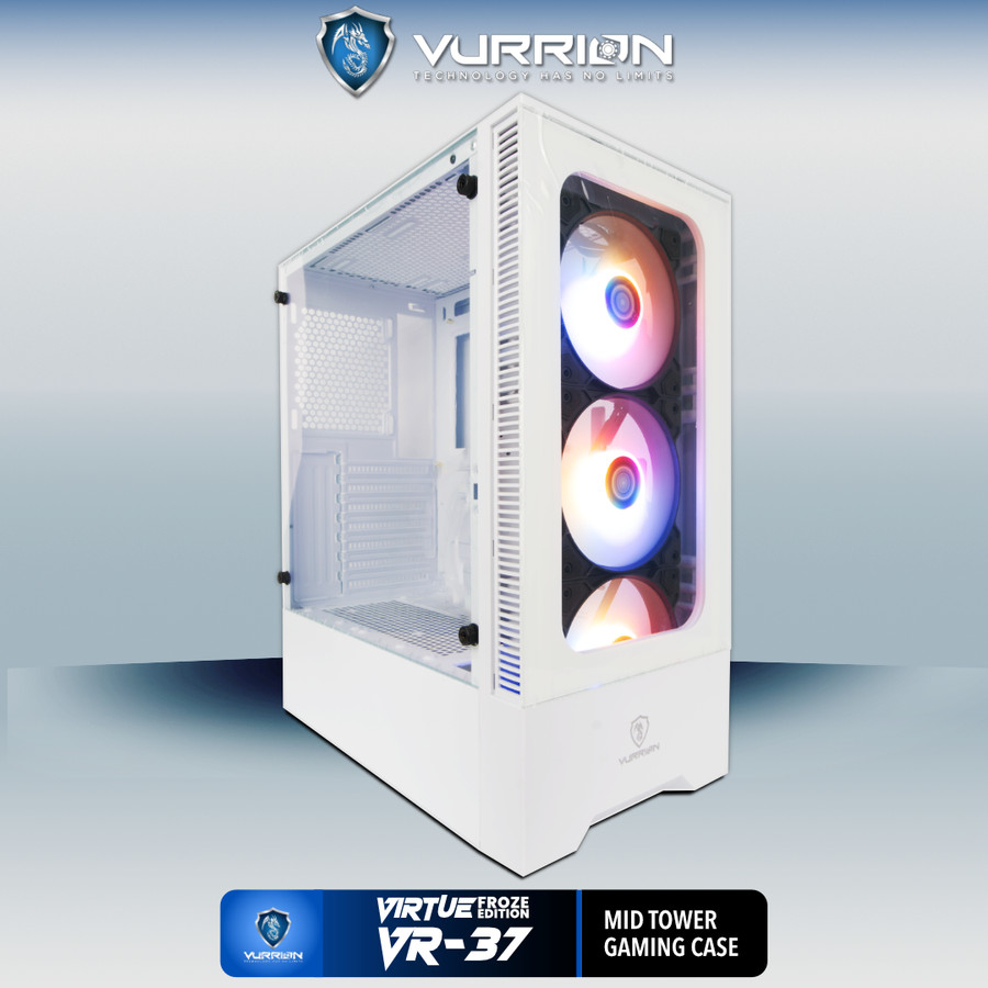 CASING GAMING VURRION VIRTUE VR-37+FREE 3 FAN