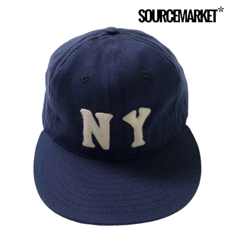 Ebbets Field Flannels Ny Cotton Cap Topi Vintage Second Original