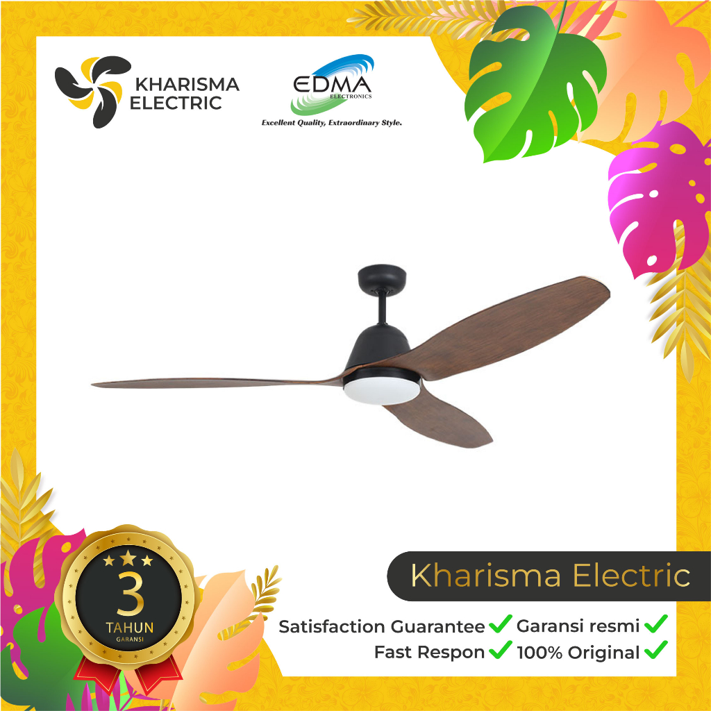 KIPAS ANGIN DEKORASI MT EDMA VERDA 60inch with remote