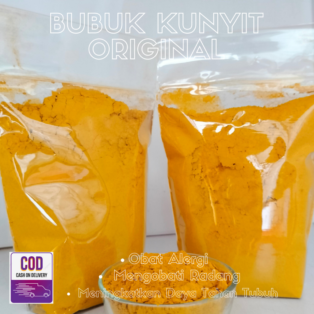 

(DIJAMIN ORIGINAL) Serbuk Kunyit Premium