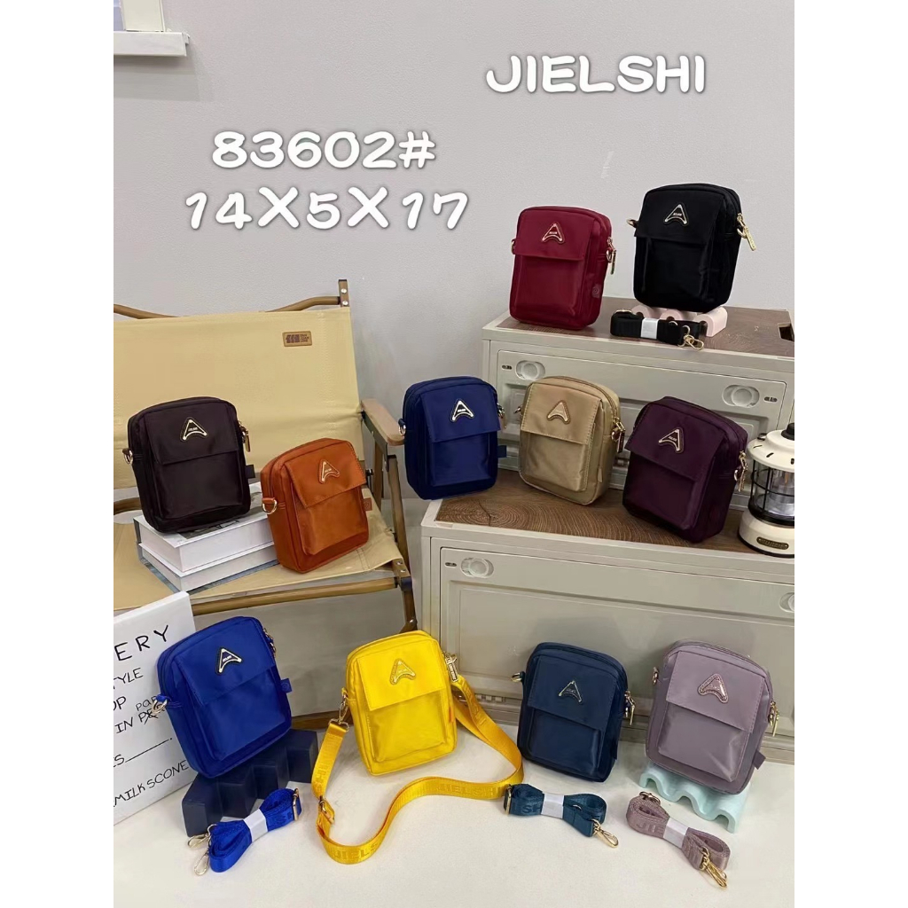 Tas Wanita Import Selempang JIELANGSHI JIELSHI JLS83602 83602 Parasut Super Anti Air Waterproof Korea