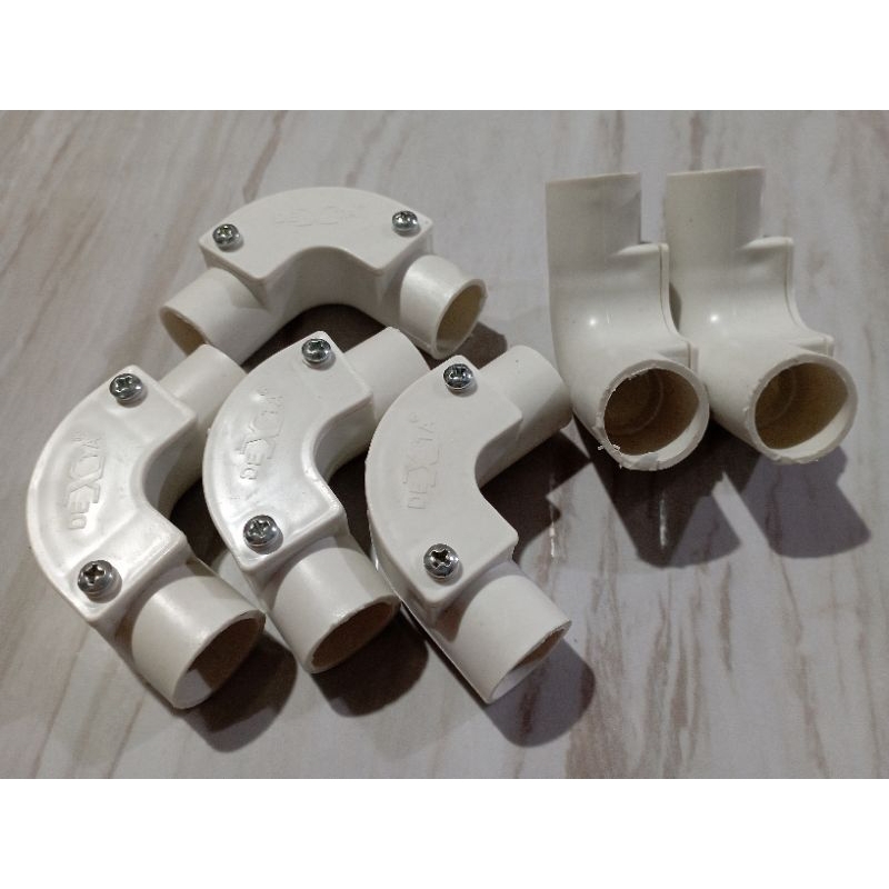 ELBOW LISTRIK 20MM/ELBOW PIPA CONDUIT + BAUT SKRUP