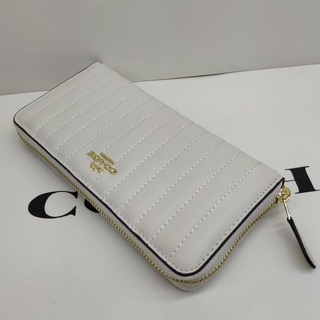 [Instant/Same Day] 2855 coach women wallet long style zip purses qianbao