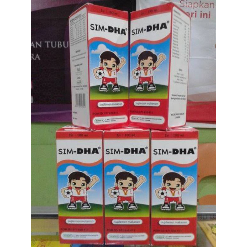 SIM-DHA SIM DHA syrup vitamin anak