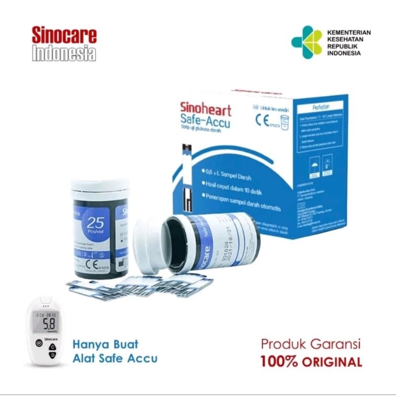 Sinocare Alat Cek Gula Darah