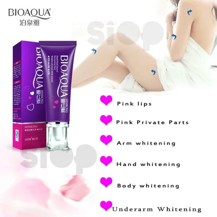 Bioaqua Pemerah Pink Lip Nenhong 30gr