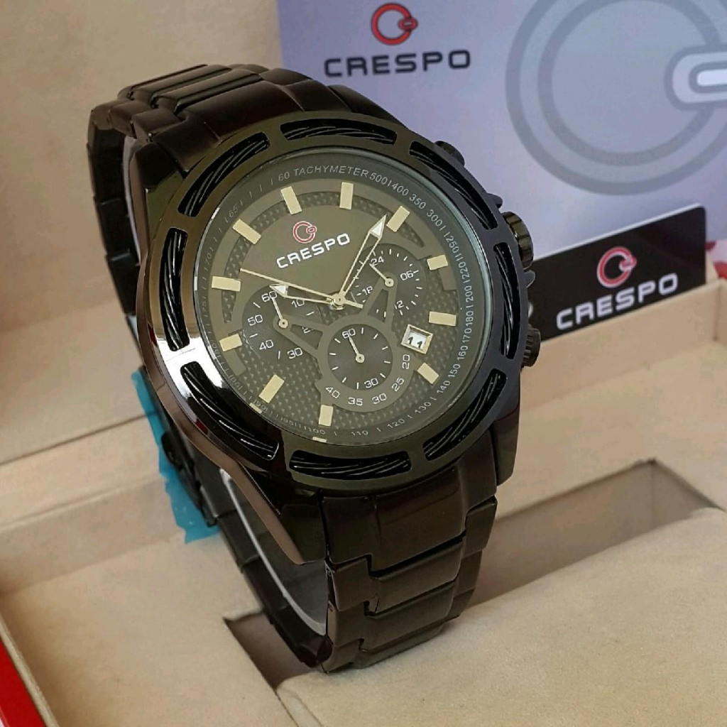 Jam tangan CRESPO ORIGINAL C5014 CRONO AKTIF