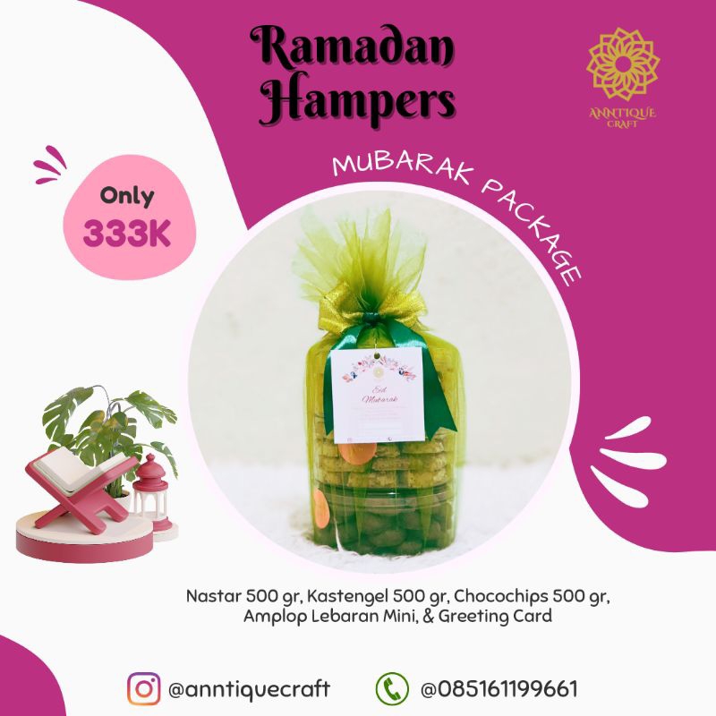 

Hampers Lebaran 2023 (Paket Mubarak)