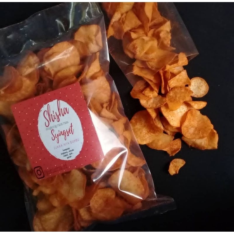 

Keripik singkong pedas 500gr