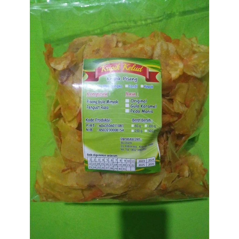 

keripik kelud (keripik pisang)