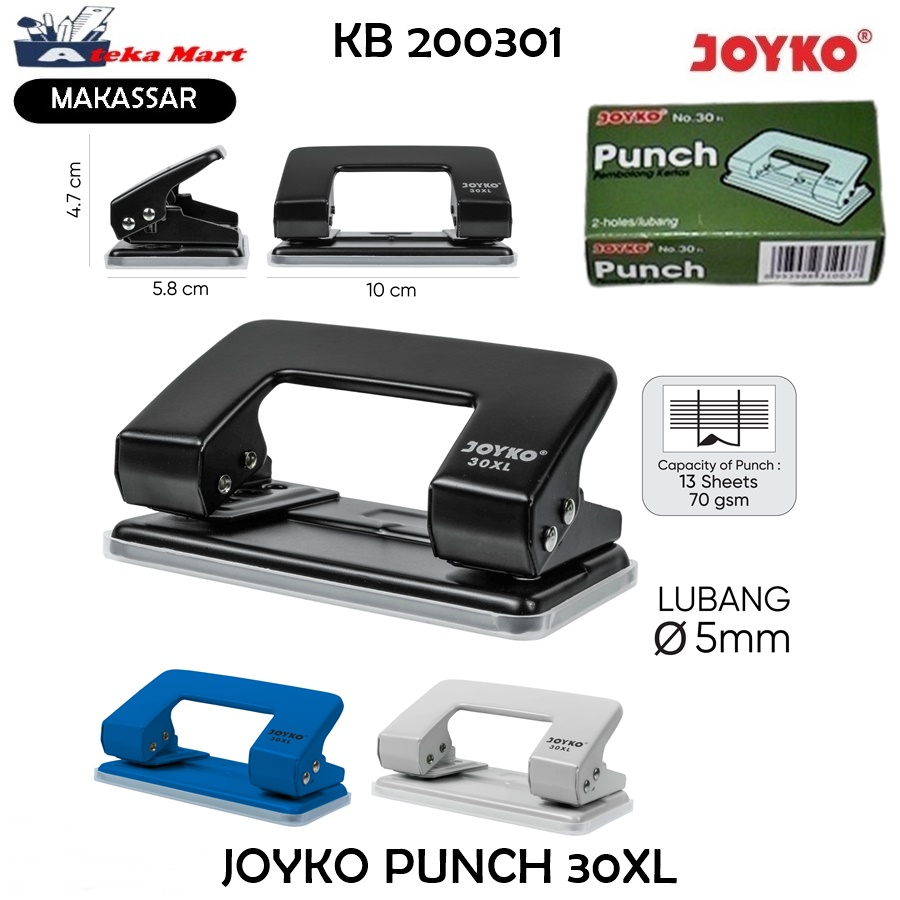 

[PCS] JOYKO PUNCH NO. 30XL PELUBANG
