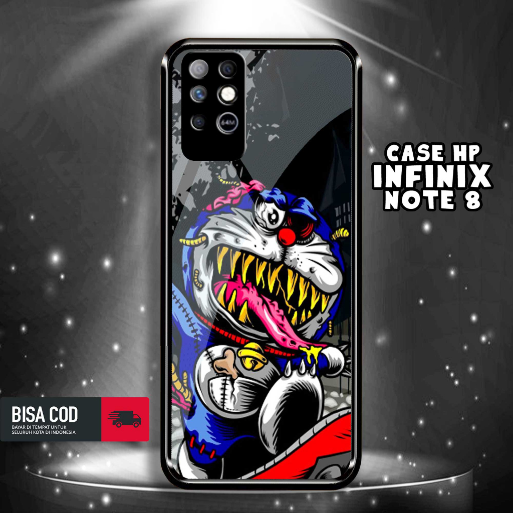 Case INFINIX NOTE 8 Motif [MASK] Casing INFINIX NOTE 8 TERBARU Hardcase Glossy Kilau 2D Case Hp INFI