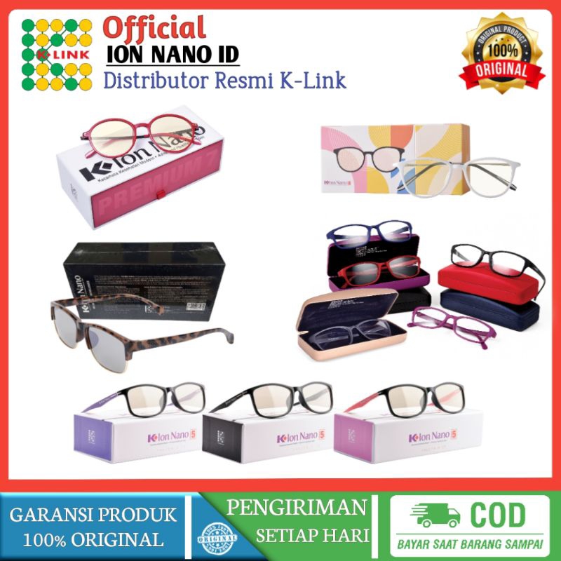 KACAMATA ION NANO ORIGINAL KLINK | ION NANO PREMIUM 8 | ION NANO PREMIUM 7 | ION NANO PREMIUM 7 SUNG