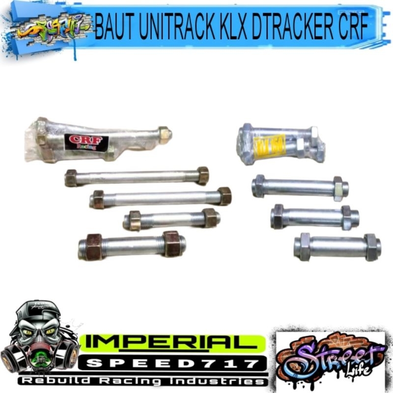 BAUT UNITRACK KLX DTRACKER CRF KUALITAS PREMIUM