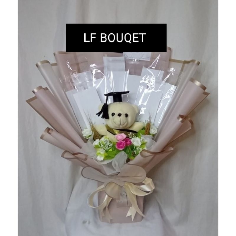 BUCKET BONEKA UANG KOSONGAN 15 SLOT  PLUS BONEKA ,BUCKET WISUDA,BUCKET BONEKA WISUDA,BUCKET UANG,BUC