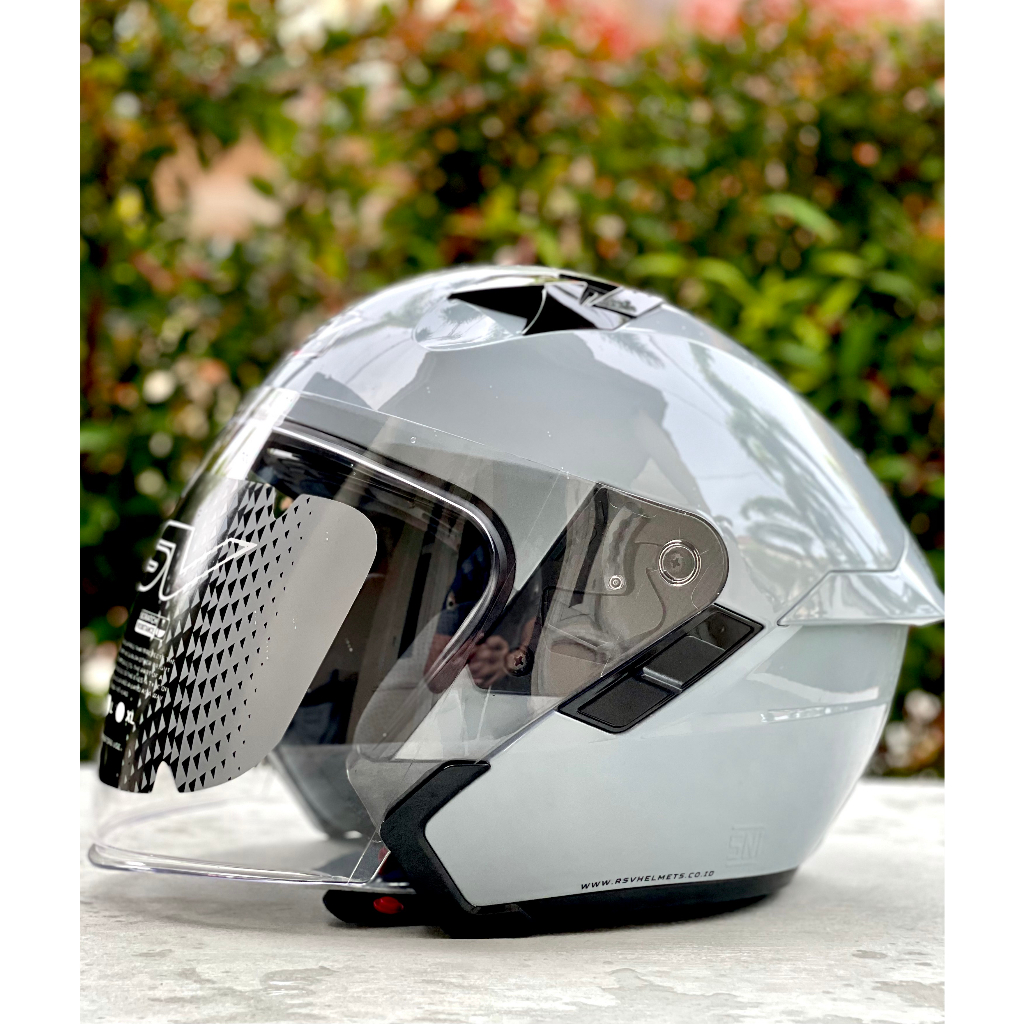 Helm Rsv Sv300 Half Face Double Visor Sni