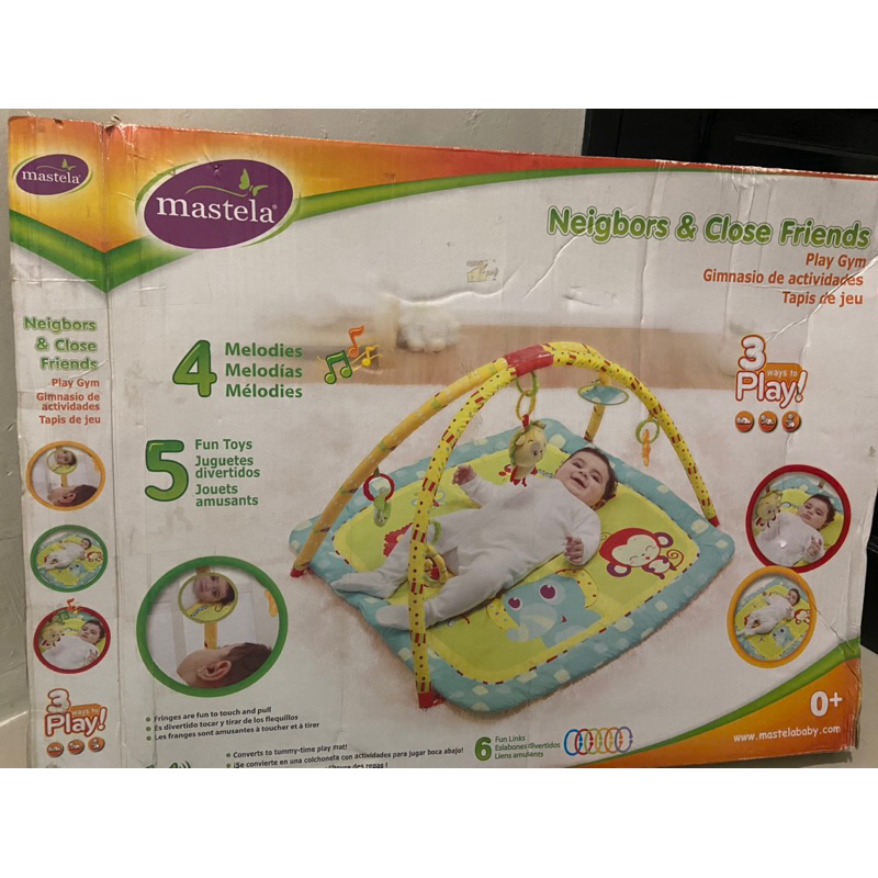 Preloved Mastela Play Gym Neigbors & Close friend