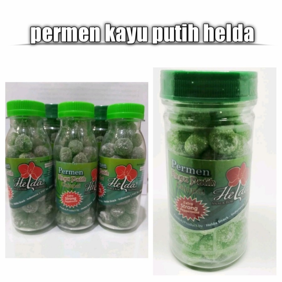 

Permen Minyak Kayu Putih Helda Extra Strong Peppermint