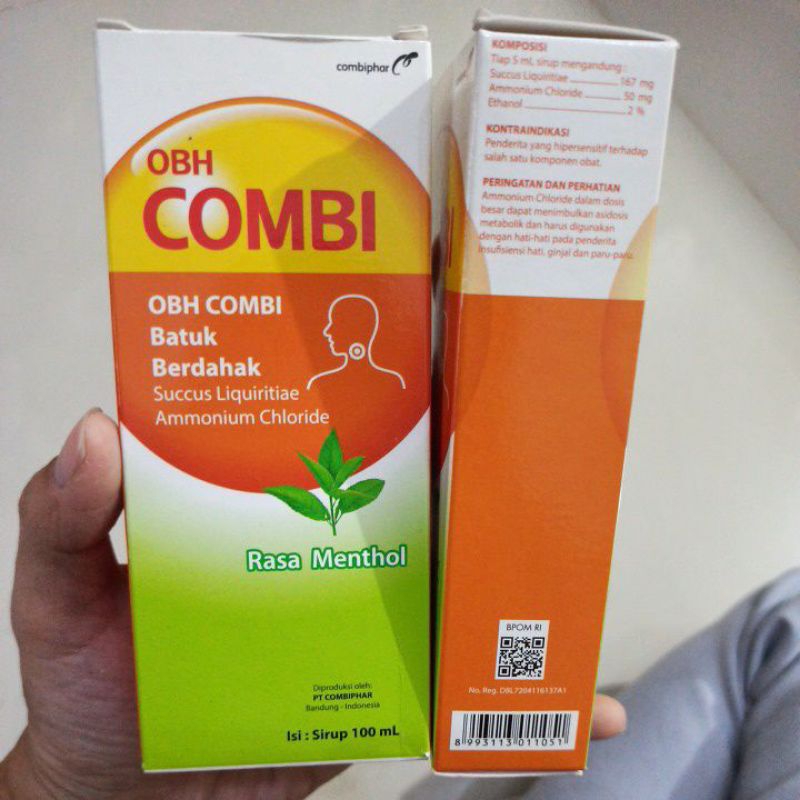 OBH Combi sirup Batuk Berdahak Menthol 100ml 100 ml