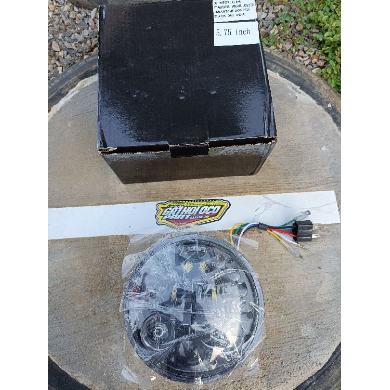 daymaker 5.7 inch dus hitam