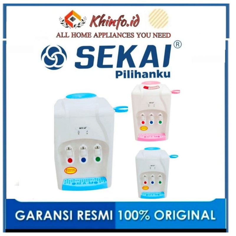 SEKAI DISPENSER KRAN3  WD-333/Dispenser Galon Atas 3kran