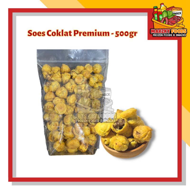 

Soes Coklat Premium Lumer 500gr Termurah Snack Kiloan Camilan Viral