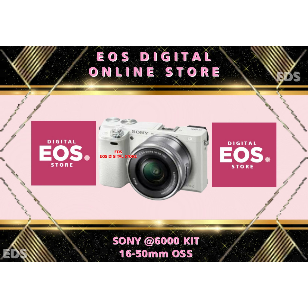 Kamera sony alpha 6000 Kit 16-50mm / Sony a6000 Kamera digital Kamera mirrorless (ORI)
