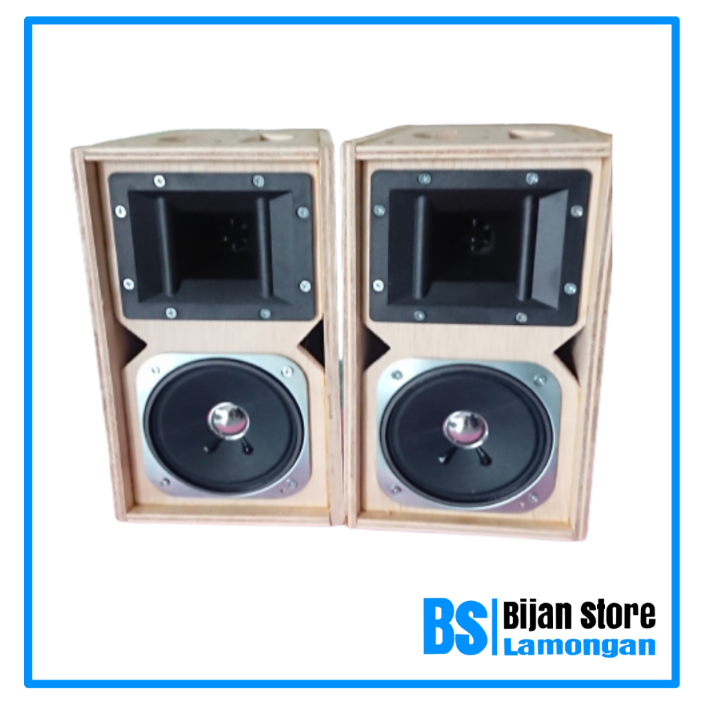 Box Line Array 4 Inch  Komplit Speaker Tweter Audax AX 65 Plus ACR KSV Spikon Mini Cocok Untuk Sound Miniatur Amplifier Mini Bijanstore Speaker Komputer