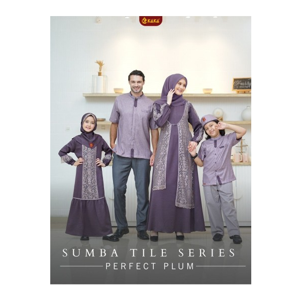 SARIMBIT SUMBA TILE KEKE 2023 PERFECT PLUM ORIGINAL TERBARU