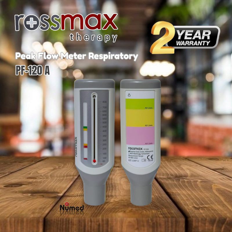 Rossmax Peak Flow Meter Alat Cek Asma Peakflow Meter Dewasa Rossmaxx Alat Terapi Asma PF 120A