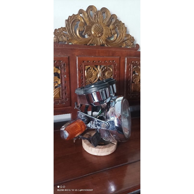 Lampu Depan Tiger 2000 Original Headlamp Lampu Depan Honda Tiger 200 Tiger Lama Tilam Tilas Full Set