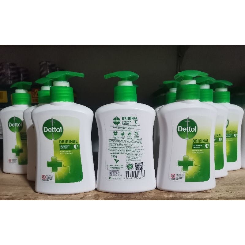 Dettol Handwash botol 245ml Original