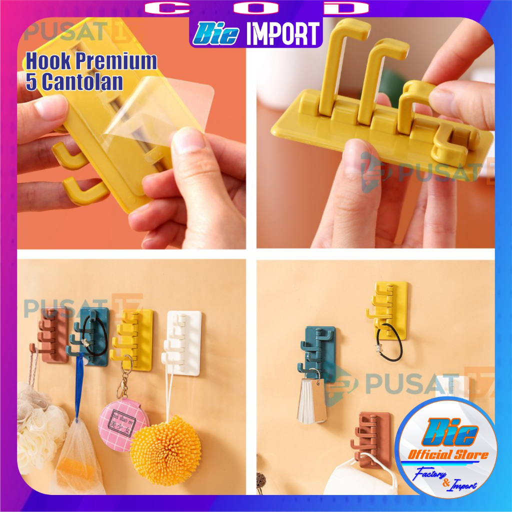 Cantolan Hook / Gantungan 3 Layer Multifungsi Impor Best Seller