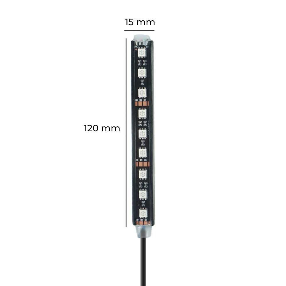 Lampu Led Kolong Interior Light 5050 Rgb Remote - Appfwd1 12 Volt Power Lighter