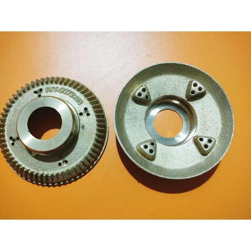 1SET (2 bj ) BURNER/MAWAR API TEBAL KECIL KOMPOR GAS RINAI 1 TUNGKU DAN 2 TUNGKU